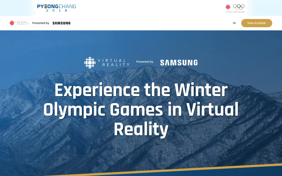 CBC Sports — Winter Olympics Activation